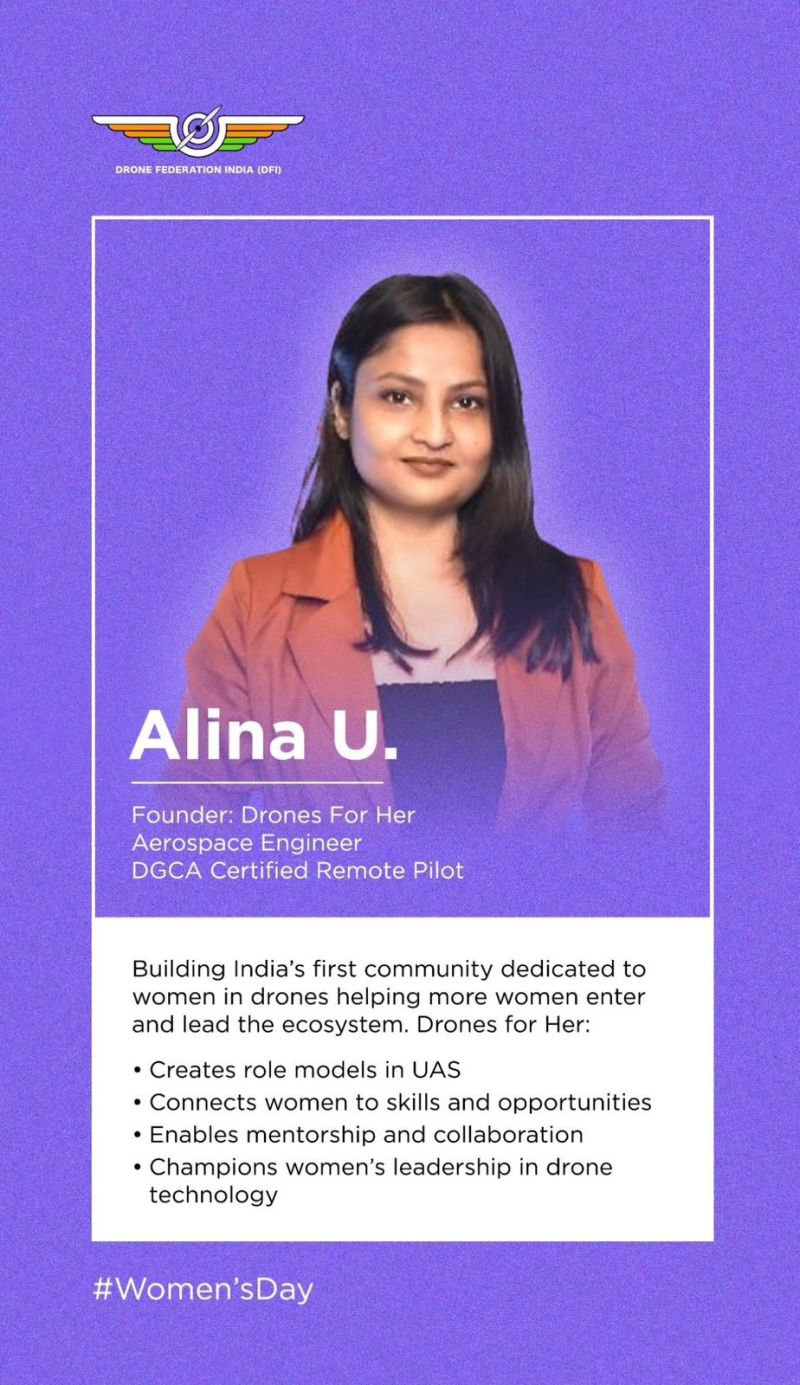 Drone Federation of India Women’s Day’26